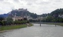 Our first view of Salzburg as we cross the Salzach River